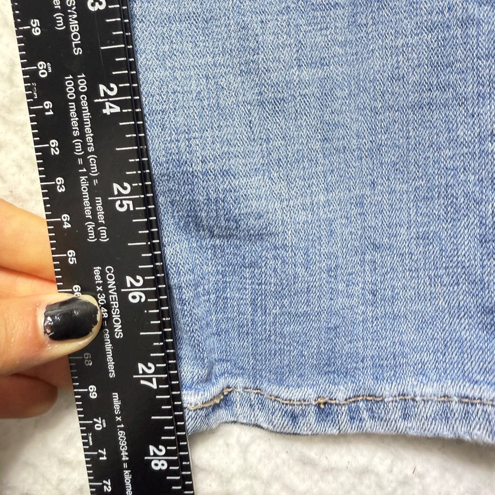 Levi's Jeans‎ Womens 29 Mid Rise Skinny Jeans Stretch Denim Blue Size 31 - Picture 2 of 10